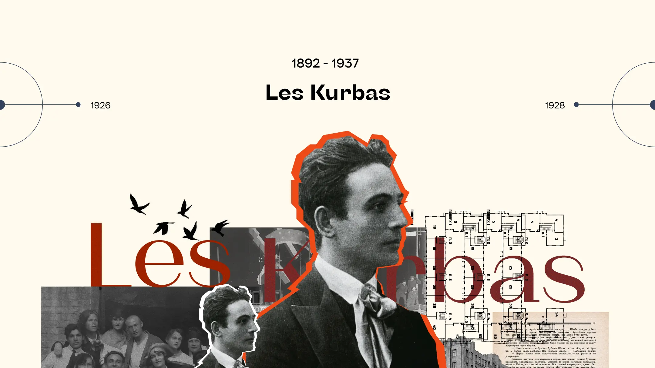 Les Kurbas archival artwork